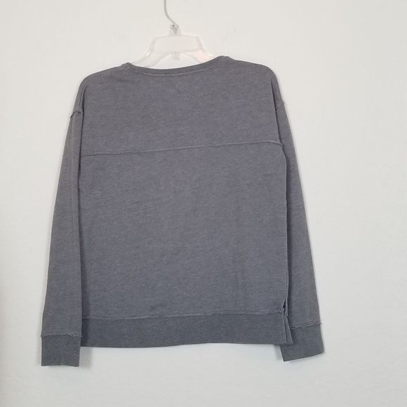 VOLCOM Relax Raw edge weathered sweatshirt grey - Picture 3 of 10